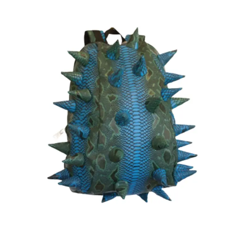 Blue Mamba Fashion PVC Backpack with Large Capacity, Padded Sleeve, and Multiple Zippered Pockets.    Great laptop backpack for work, school backpacks or travel backpack.