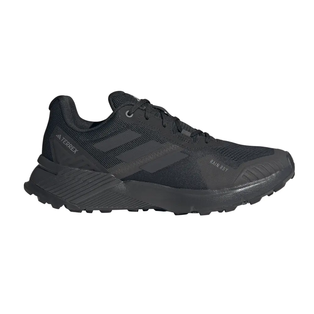adidas Mens Terrex Soulstride Rain Ready Trail Running Sneakers Shoes - Black