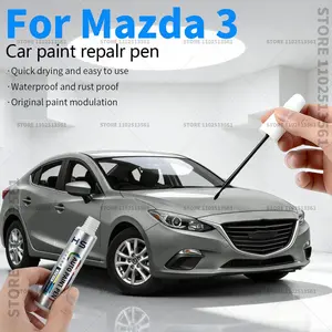 2026 New For Mazda 3 Car Paint Repair Pen Touch Up Scratch Remover DIY Auto Accessories Blue 42B White 34K 25D Black Silver 45P Gray 36C