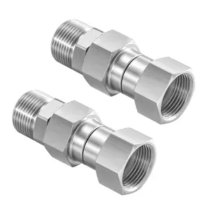 PWACCS Pressure Washer Swivel, M22 14mm Swivel Joint, Stainless Steel, 5000 PSI, Kink-Free, Easy to Connect and Release, High-Quality Material, ChristmasGift