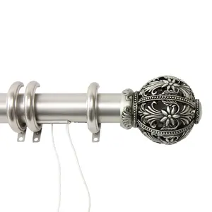 Lacey 1.5" Traverse Rod w/ Rings