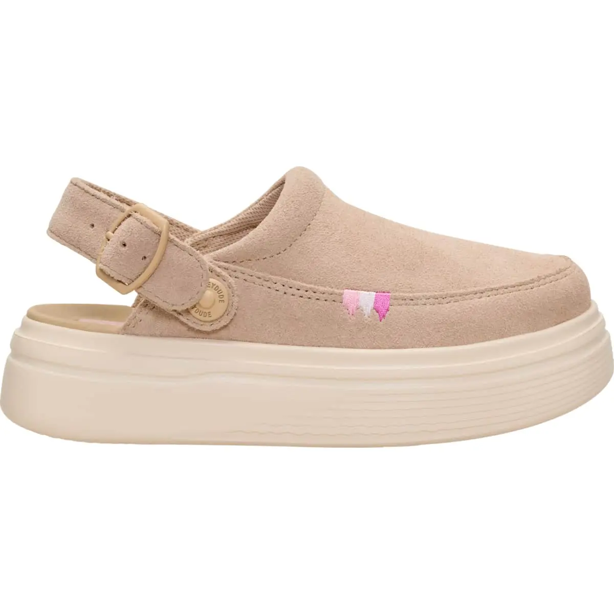 HEYDUDE Austin Lift Clog Youth - Comfortable Slip on Shoes for Kids