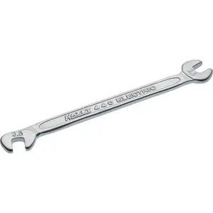 Hazet 440-3.5 Double Open-End Wrench, 3.5mm
