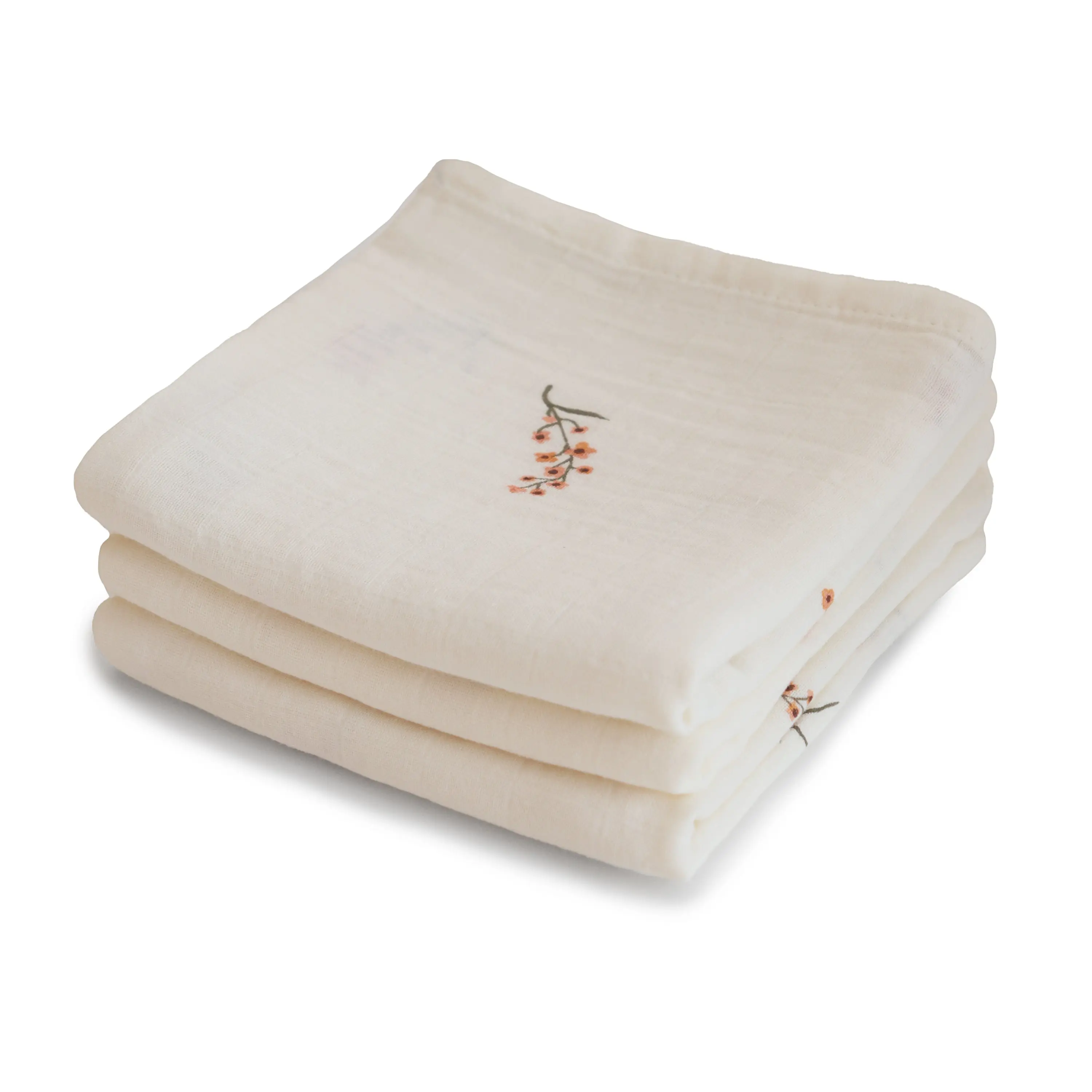Organic Cotton Muslin Cloths 3-Pack Organic Cotton Muslin Cloths 3-Pack