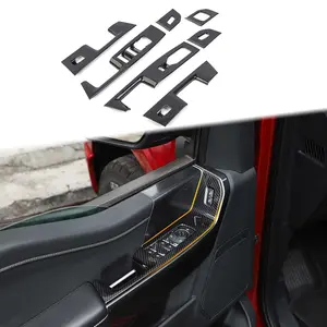 For 2021+ Ford F150 Interior Window Lift Switch Panel Cover Trim (8 pcs)