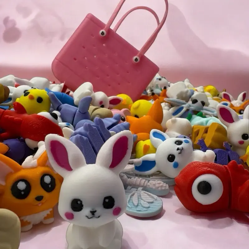 Sensory Bag 10 Mini Animals - Stress Relief Fidgets for Kids & Adults - Supports Emotional Regulation & Reduces Anxiety - Fun & Psychological Benefits