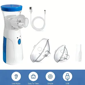 Portable Smart Humidifier, Rechargeable Handheld Humidifier, Home Travel Respiratory Care, Medical Grade Ultra-Large Mist Inhaler, USB Powered Humidifier, Portable Design, Easy Operation