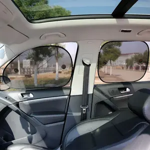 4PCS Car Window Sunshade Cover Block for Kids Car Side Window Shade Cling Sunshades Sun Shade Cover Visor Shield Screen Hot NONE