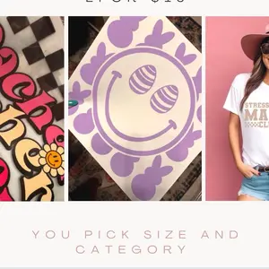 2 t-shirt graphic tees for $15 - category group 2 shirt top Casual Cotton Shortsleeve Comfortable T-Shirt Unisex mystery Womenswear Tshirt