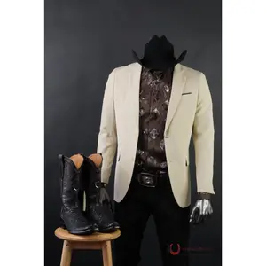 PLATINI MENS BEIGE BLAZER -BLZ9927