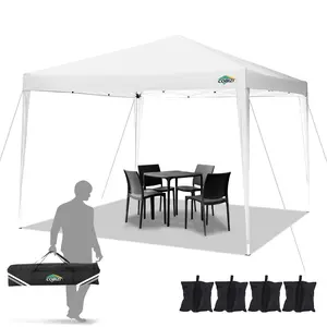 COBIZI 10x10 Pop Up Canopy Tent for Parties, Camping, Commercial Events