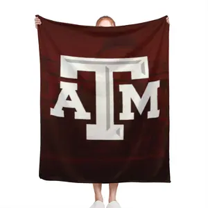 Texas A and M  blanket,high-definition digital printing, vibrant colors that won't fade. A must-have warm item for game day!299