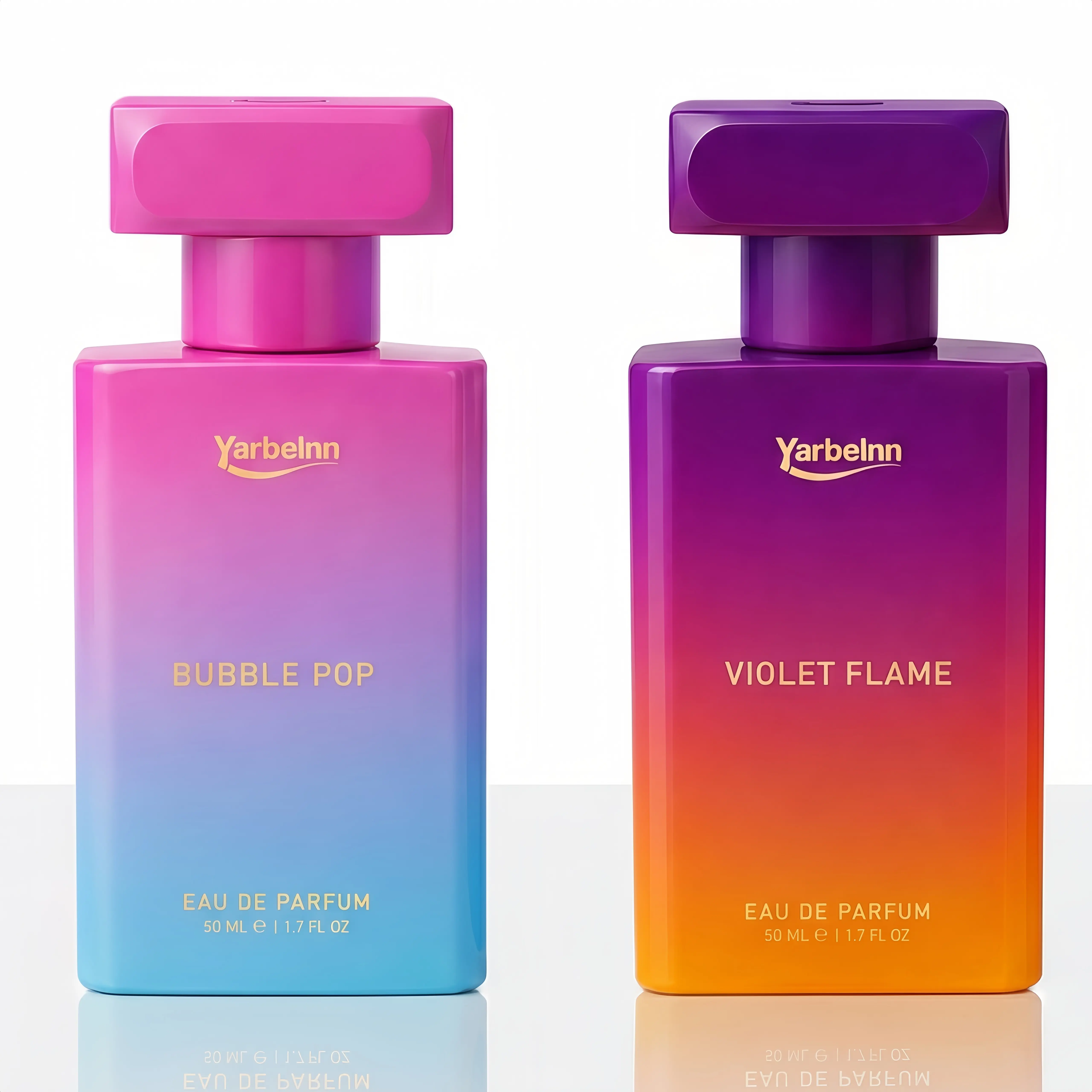 Women's Yarbelnn 2-Piece Perfume Gift Set, Long-Lasting Eau de Parfum (50ml x 2) with Vanilla, Amber & Honey, Fruity Floral Warm Gourmand Oriental Scents, for School, Date Night, Brunch, Adults