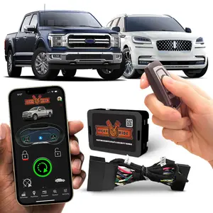 Kicky Ride Plug and Play Remote Start Kit - from OEM Fob and Phone APP! Remote Car Starter Kit for Some 2014-2024 Ford & Lincoln Vehicles: Bronco Sport, F150/250/350, Ranger, Fusion, Edge, MKZ & More