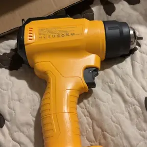 Fathersdaygift Cordless Heat Gun Compatible with DEWALT Battery Max 752°F (400°C) Heat Gun for Crafts, Shrink Tubing, Resin & Decorating Tool Portable