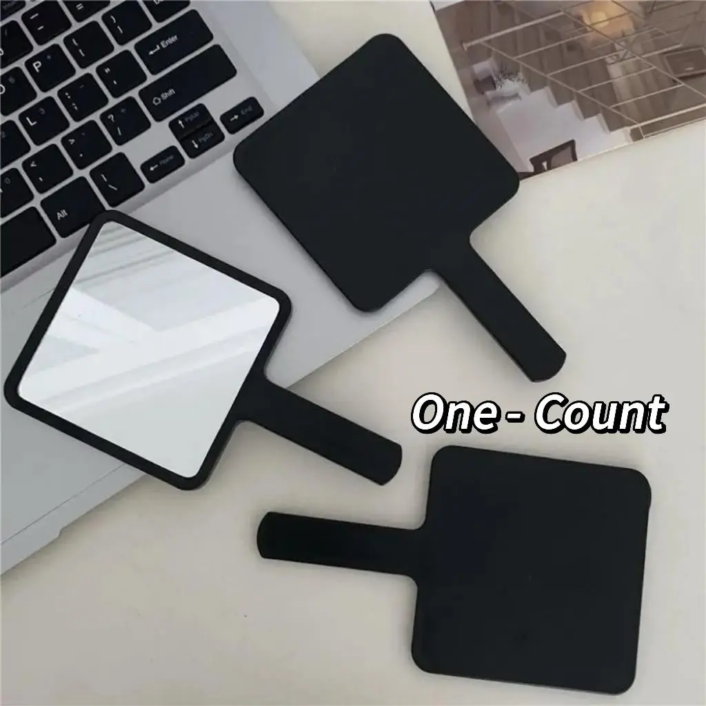 Minimalist Solid Color Square Makeup Mirror for Women's Gift, 1 Count Portable Handheld Cosmetic Mirror, Handheld Mini Mirror, Professional Makeup Tools For Women, Valentine's Day Gift, Travel Hand Mirror, Handheld Mirrors