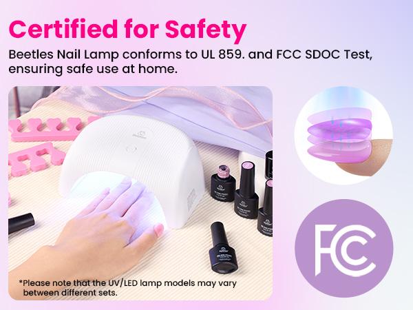 Beetles Gel Nail Polish Kit with U V Light Gel Polish Nail Set Manicure Tools Soak Off All Season Gel Nail Kit Cutics DIY Gift for Women