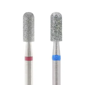 Diamond Nail Drill Bit, Rounded Cylinder, 3.1mm