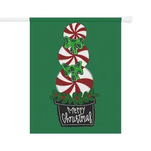 Christmas Flag - Christmas - Xmas Garden Flag - Christmas Decor - Welcome Flag - Merry Christmas - Holiday Flag - Home Decor - Yard Flag-House Flag