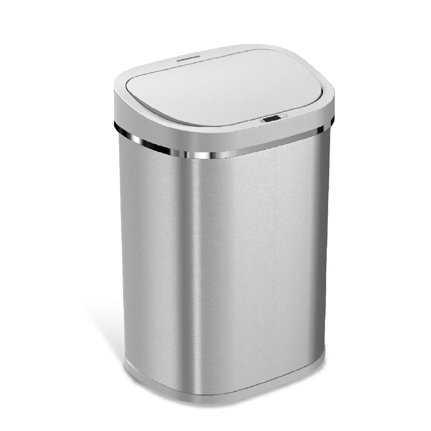 Motion Sensor Trash Can, Multiple Size Small to X Large 2 Gallon, 21 Gallon and 13 Gallon, Automatic Touchless Infrared Motion Sensor Trash Can, Heavy Duty Stainless Steel