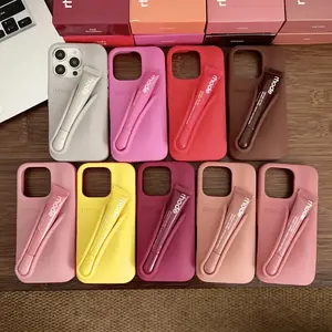 [2026 Edition] Lip Gloss Holder Phone Case for iPhone 11 12 13 14 15 16 17 | Premium Silicone Protective Cover | Coquette Aesthetic Beauty Case | Gift for He