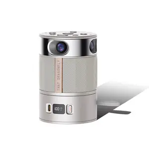 Conference Room Camera System, IntelligentSpeaker Tracking 3 In-1 AV Integration, TwoDisplay Modesinstantly Switch, 360° PanoramicView for Remote Meetings Audio
