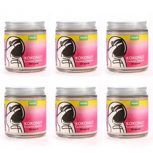 Case of 6 - KOKONUT Coconut Pudding Creamy Original Flavor, 4oz, Vegan, Gluten-Free Snack Sweet Snack Natural Dessert