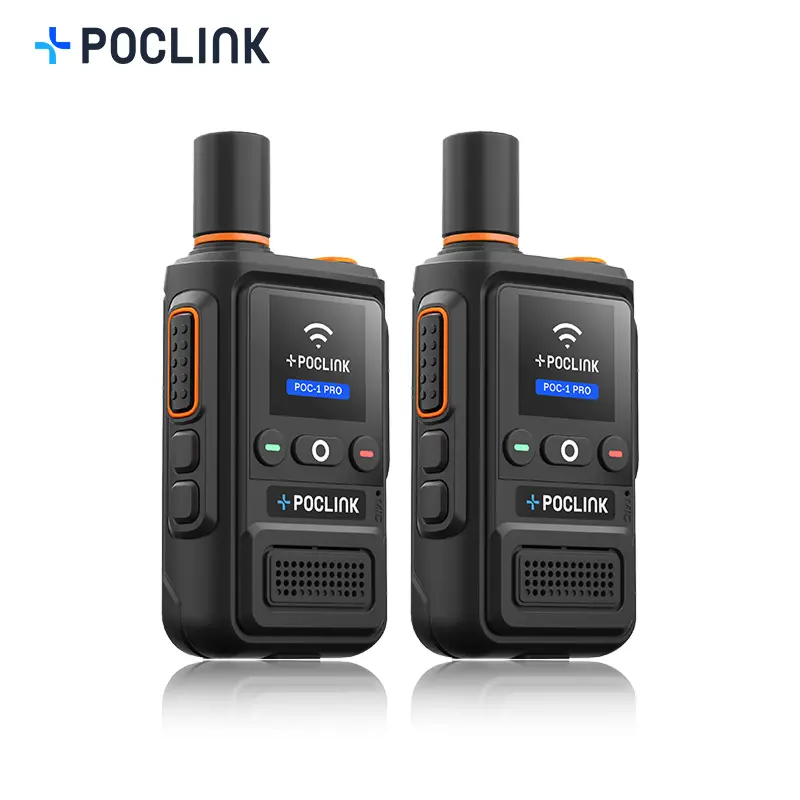 POC-1 Pro 4G + Wi-Fi Global Walkie Talkie, PoC Radio, Lifetime Free Sim in 84 Countries, Works with Satellite WiFi, with Bluetooth, GPS, SOS Features #SummerWins #DealsForYouDays