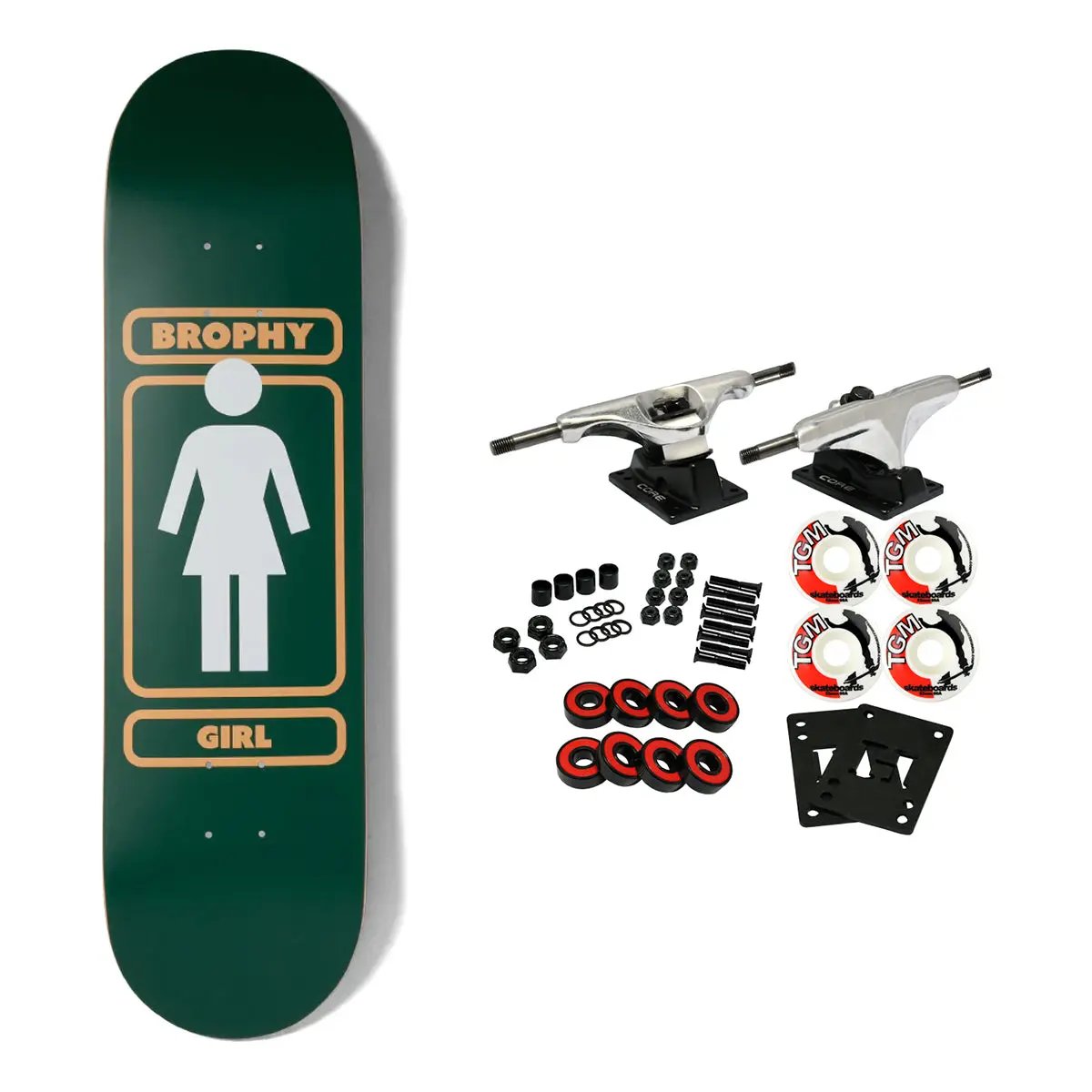 Girl Skateboard Complete Brophy 93 Til Pop Secret 8.8" x 32.265"