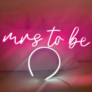 "Mrs To Be" Neon Headband