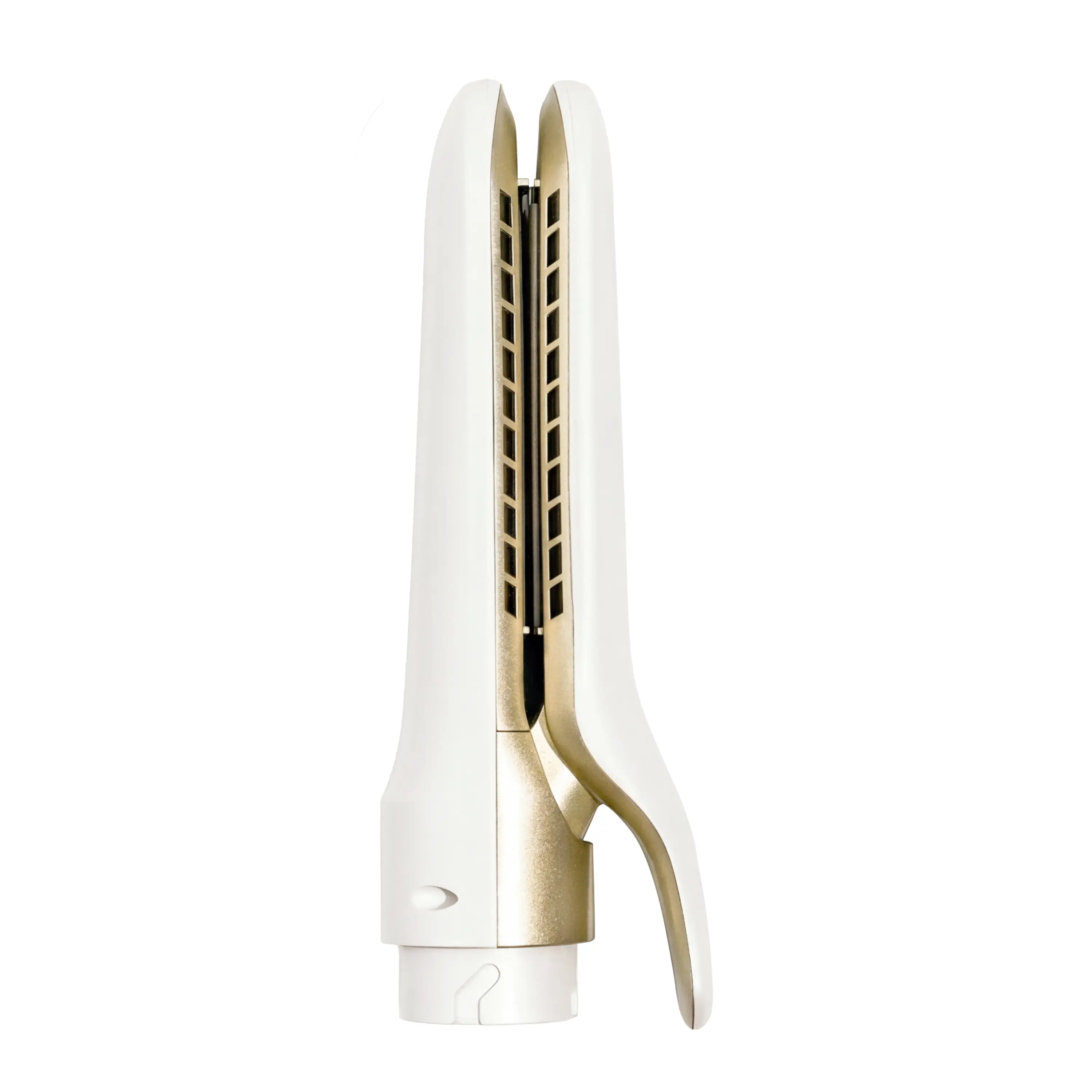 GLAMUP Air Straightener Attachment, Heat-Free Hair Styling Tool Head with Precision Airflow & Wider Plates for Frizz Control, Compatible with AirCurler Series (Base Not Included), Dual-Plate Locking System, Maximum Coverage, No Plug, Straightening