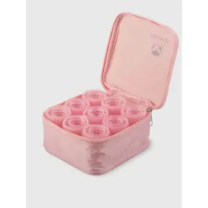 Volumizing Soft-Grip Rollers - Short Set - 18 Heatless Rollers with Clips - For Soft Curls, Easy Waves and Volume