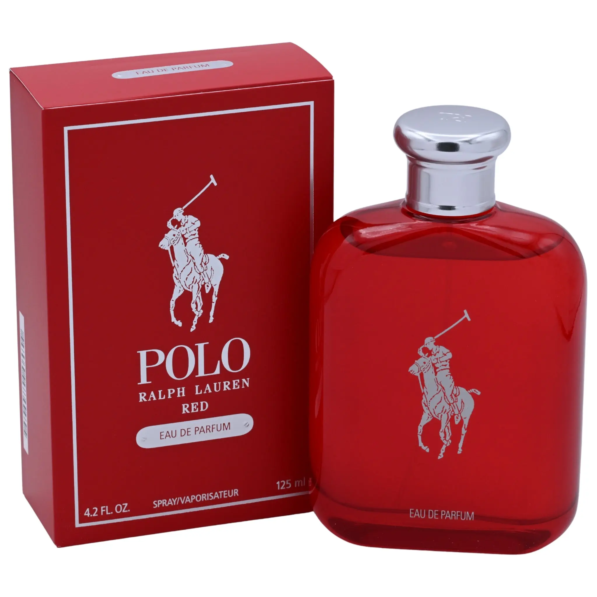 Ralph Lauren Polo Red Men's Woody-Spicy Eau de Parfum (EDP), 4.2 fl oz Long Lasting Fragrance, New Release Scented Masculine Fragrance, New in Box Single Item, Scented Fragrance