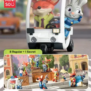 Zootopia Best Partner Blind Box Ornament, Cute Cartoon IP Peripheral Collectible Desktop Decoration, Perfect Gift forGirlFriend & Disney Fans, Fashion Creative Ornament for Home Office Decor Collection