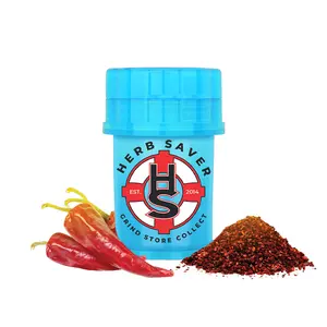 HerbSaver Mini HerbSaver Kitchen Gadget & Storage Utensil Plastic Seasoning Spice Container with Magnetic Lid