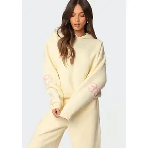 EDIKTED Bonney Bow Detail Hoodie