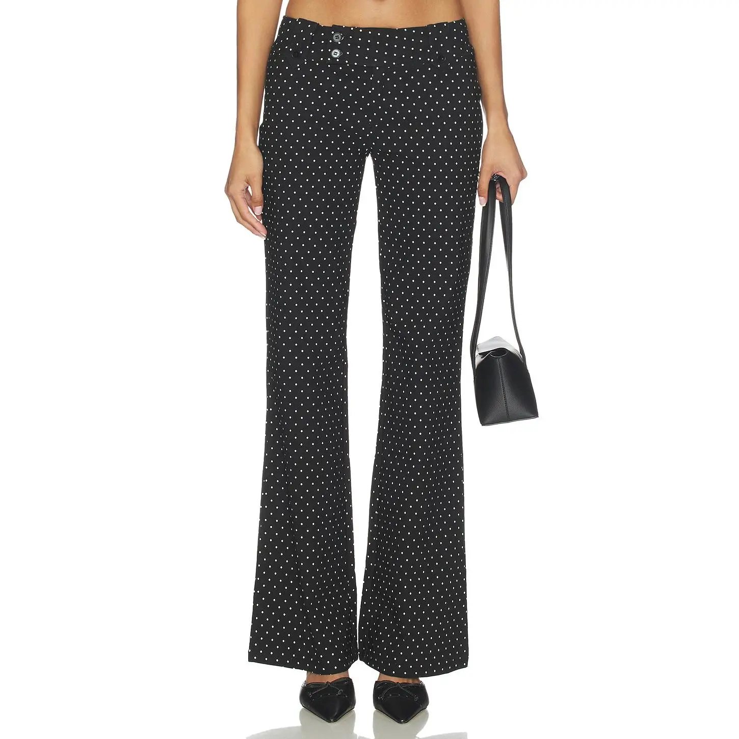 Tiger Mist Kittie Pant in Black Dot