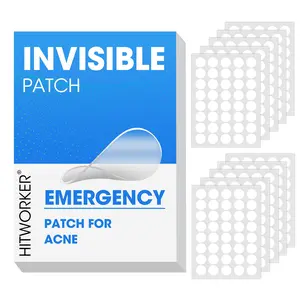 Clear Pimple Patch, 400/1600pcs/set Hydrocolloidal Tea Tree Pimple Patch, Spot Stickers, Invisible Acne Cover Patches, Blemish Patches, Daily Silicone Scar Relief Sheets Acne Aid Supplies, Acne Clearing Products, Salicylic Acid, Facial Patches