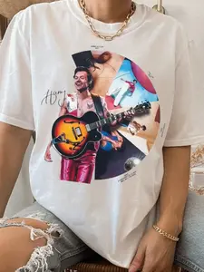 [Sale up to 40%],[Freeship] Harry Styles Vinyl Circle Collage World Tour 2026 Tee | Trendy Aesthetic White Oversized Shirt | Gift for Harries Fans
