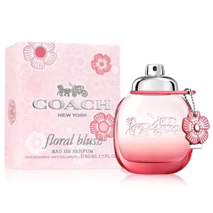 Coach Floral Blush Eau De Parfum For Women - Fresh Fruity Floral Scent with Goji Berries & Peony Notes - 3.0 fl oz Glass Bottle