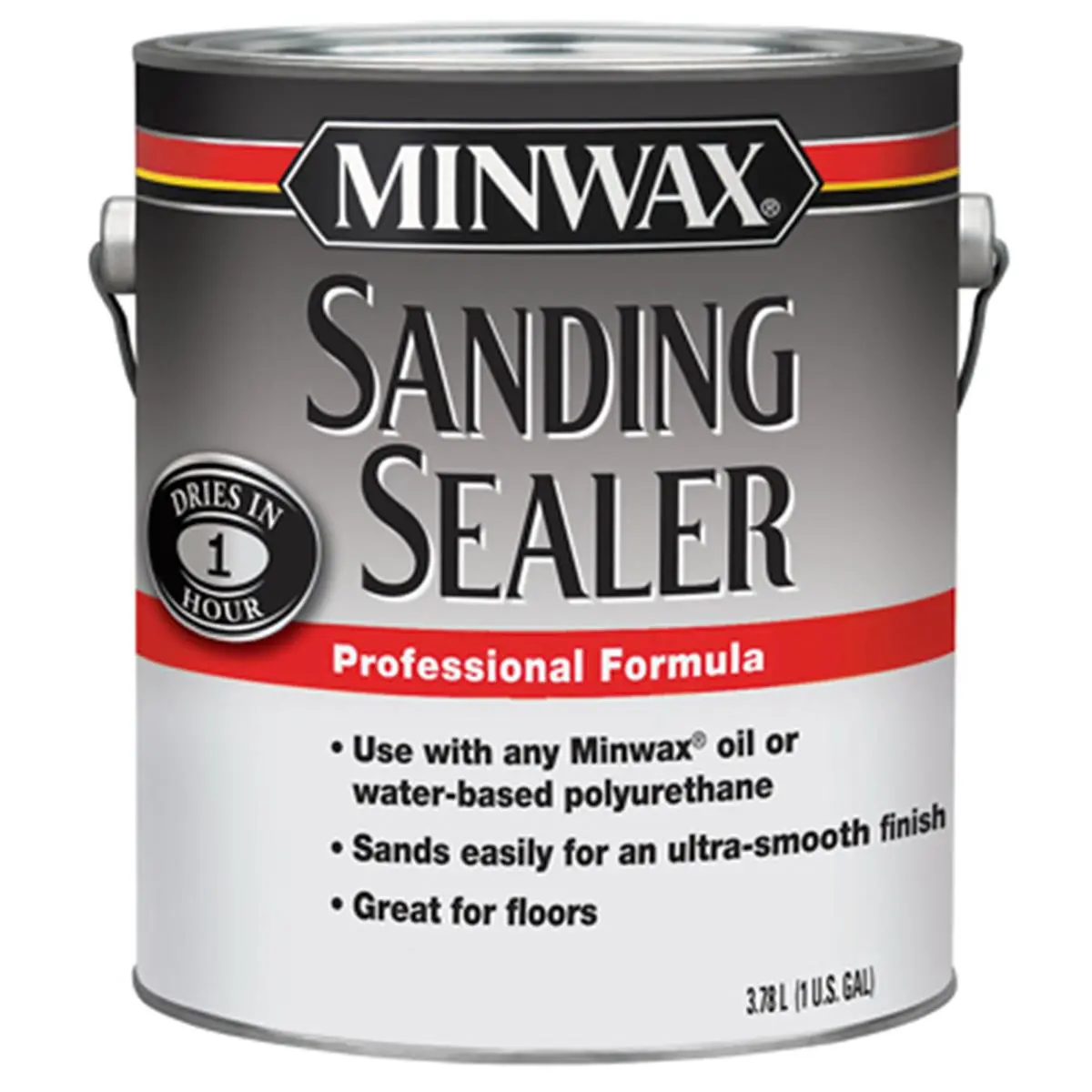 Minwax 15700000 Gallon Professional Formula Sanding Sealer, Pack of 2, Gallon Pack, Seals Surfaces