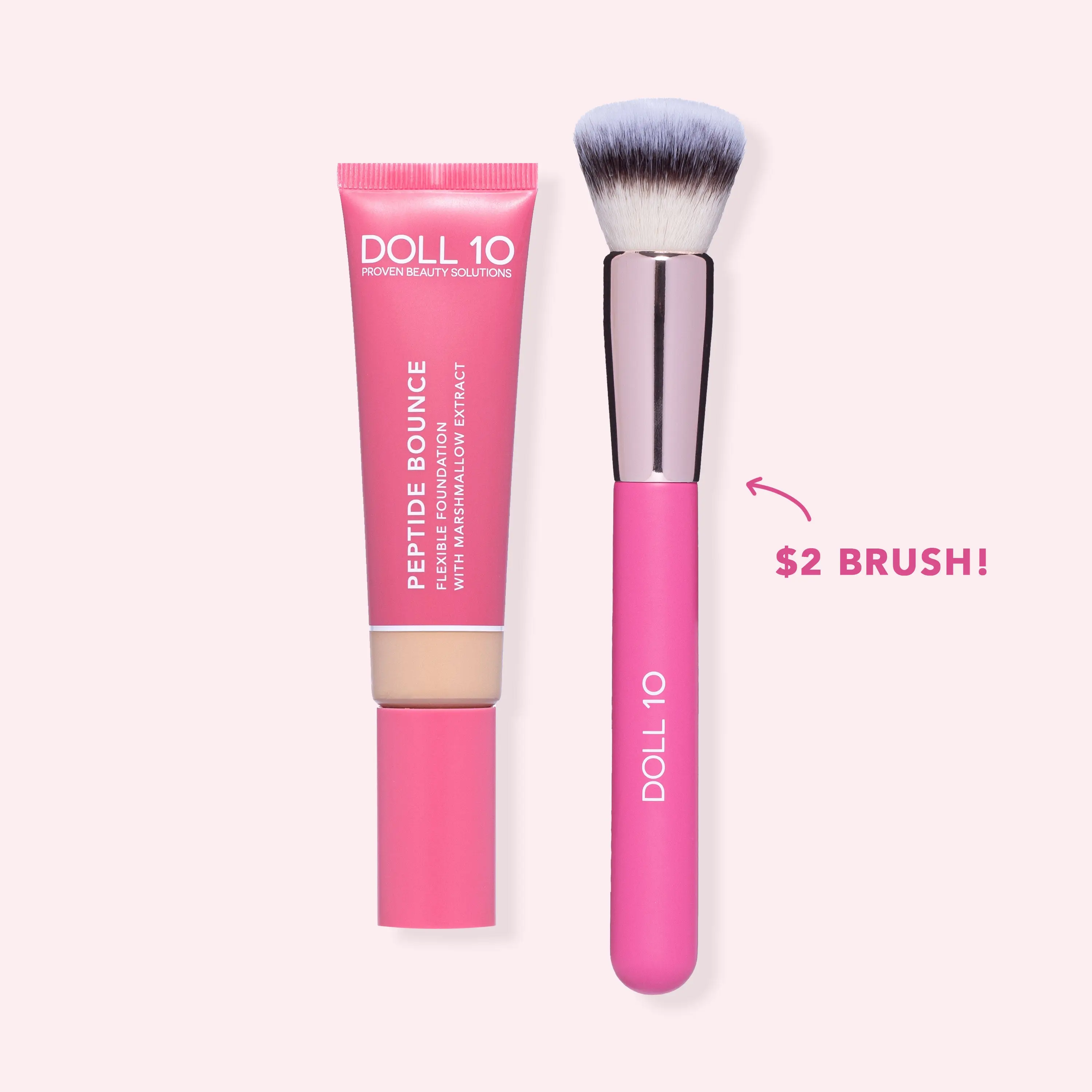 Peptide Bounce Flexible Foundation with Brush Peptide Bounce Flexible Foundation with Brush
