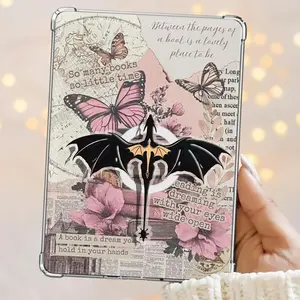 Tairn And Andarna Flying Fourth Wing Dragons Fantasy Romance Dragon Magnetic Kindle Grip Book Lover Cute Bookish Kindle Accessories Phone Holder PopSocket Phone Grip Magnetic Pop Socket Phone Grip