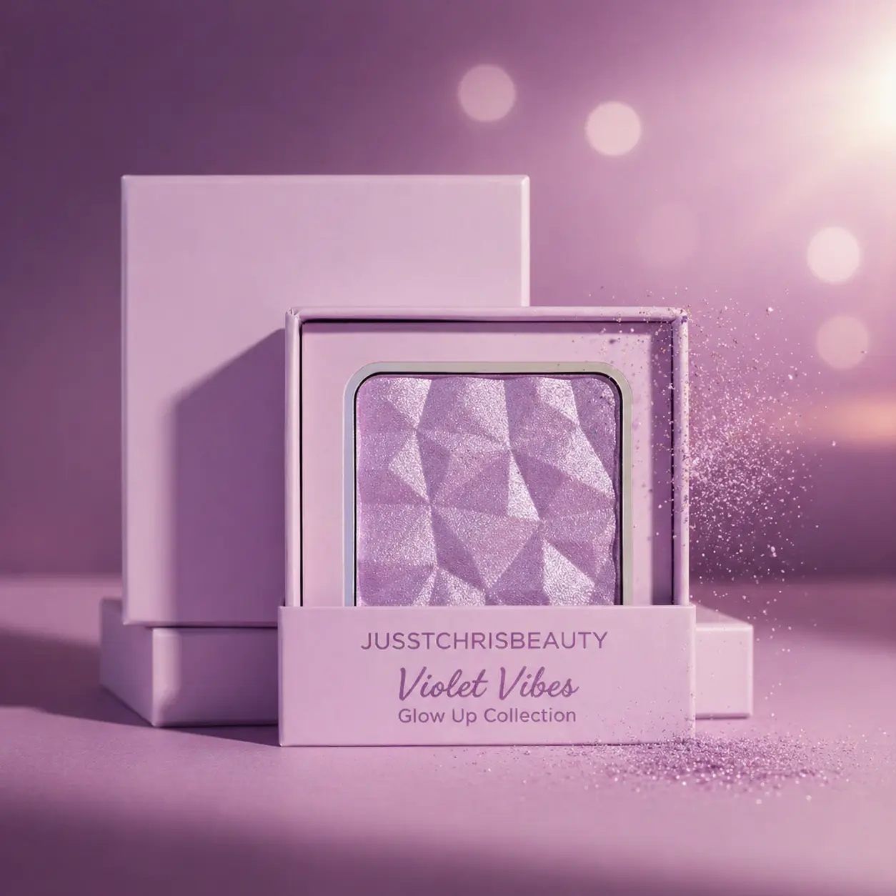 JUSSTGLOWUP Violet Vibes Highlighter