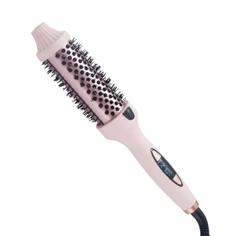 One-Step Hair Dryer and Styler Round Brush Wavy Root Booster for Fast Salon-Quality Blowout More Shine Less Frizz 1-1/2 Inch Hair Skin Care Styling Tool