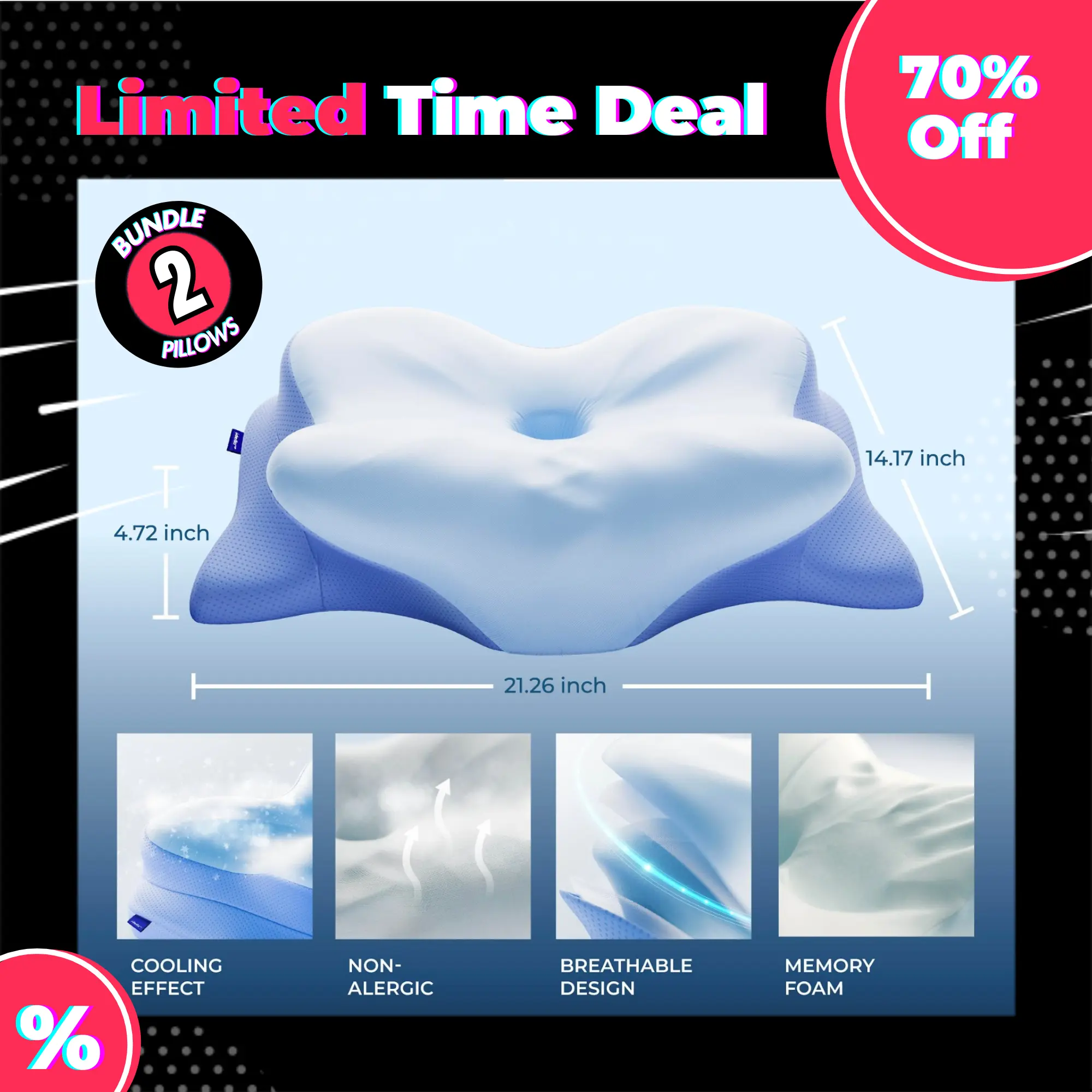 2 Pillow Bundle