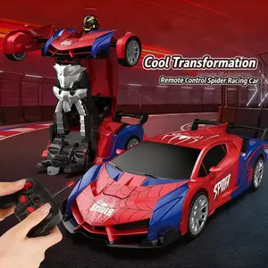 Kids' OneTouch Transforming RC Race Car Robot Toy Electric Vehicle BlackFriday Special