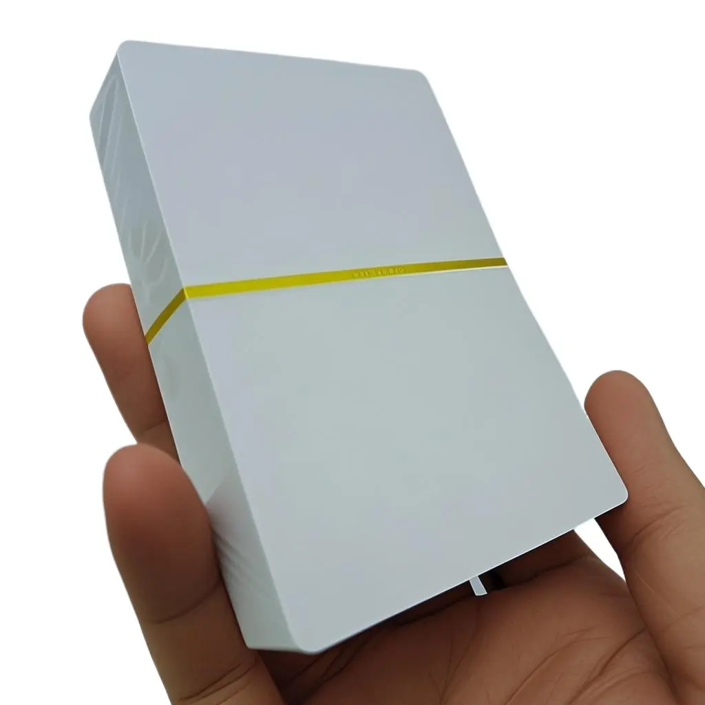 54PCS DIY Blank Playing Cards Two-sided White Blank Index Flash Cards To Write on Printable Study Learning DIY Gift Game Cards