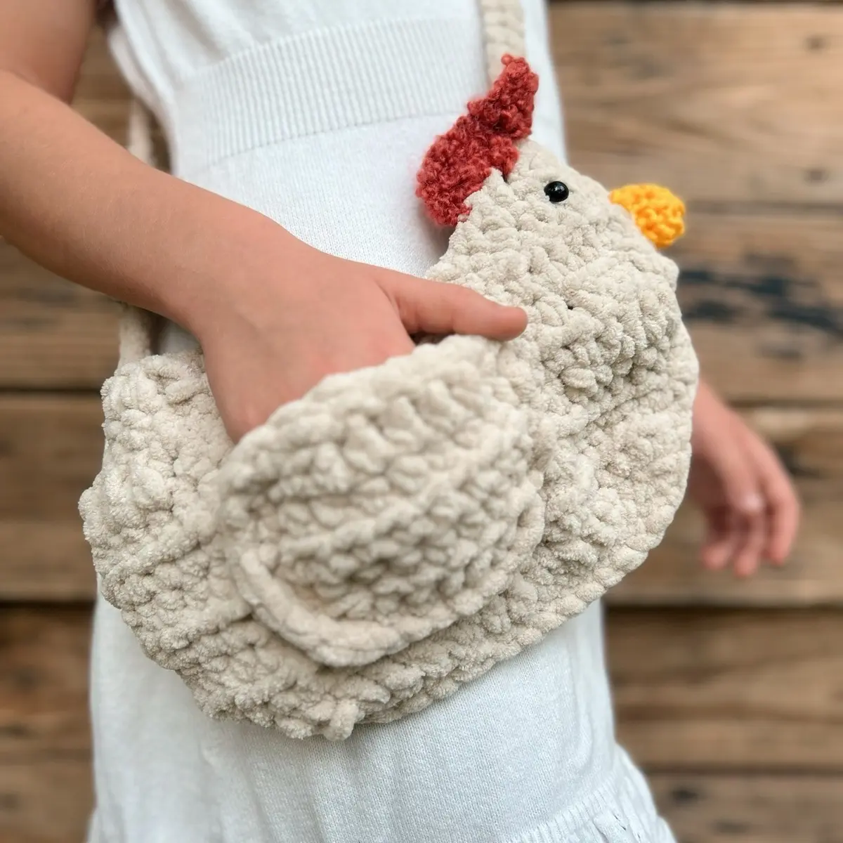 Crochet Chicken Purse Crochet Chicken Purse