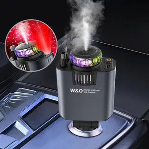 5 in 1 Aromatherapy Car Fast charging Starry Sky Machine, enjoy the starry sky and fragrance, enjoy the ultra-fast charging and the fragrance